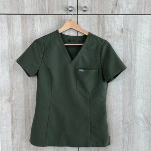 Figs Catarina Slim Fit Scrubs Top